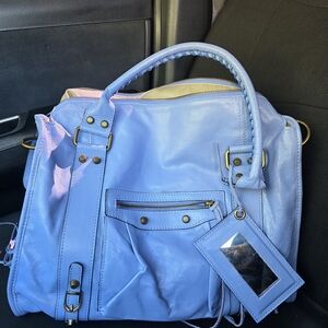 Stylish Blue Handbag